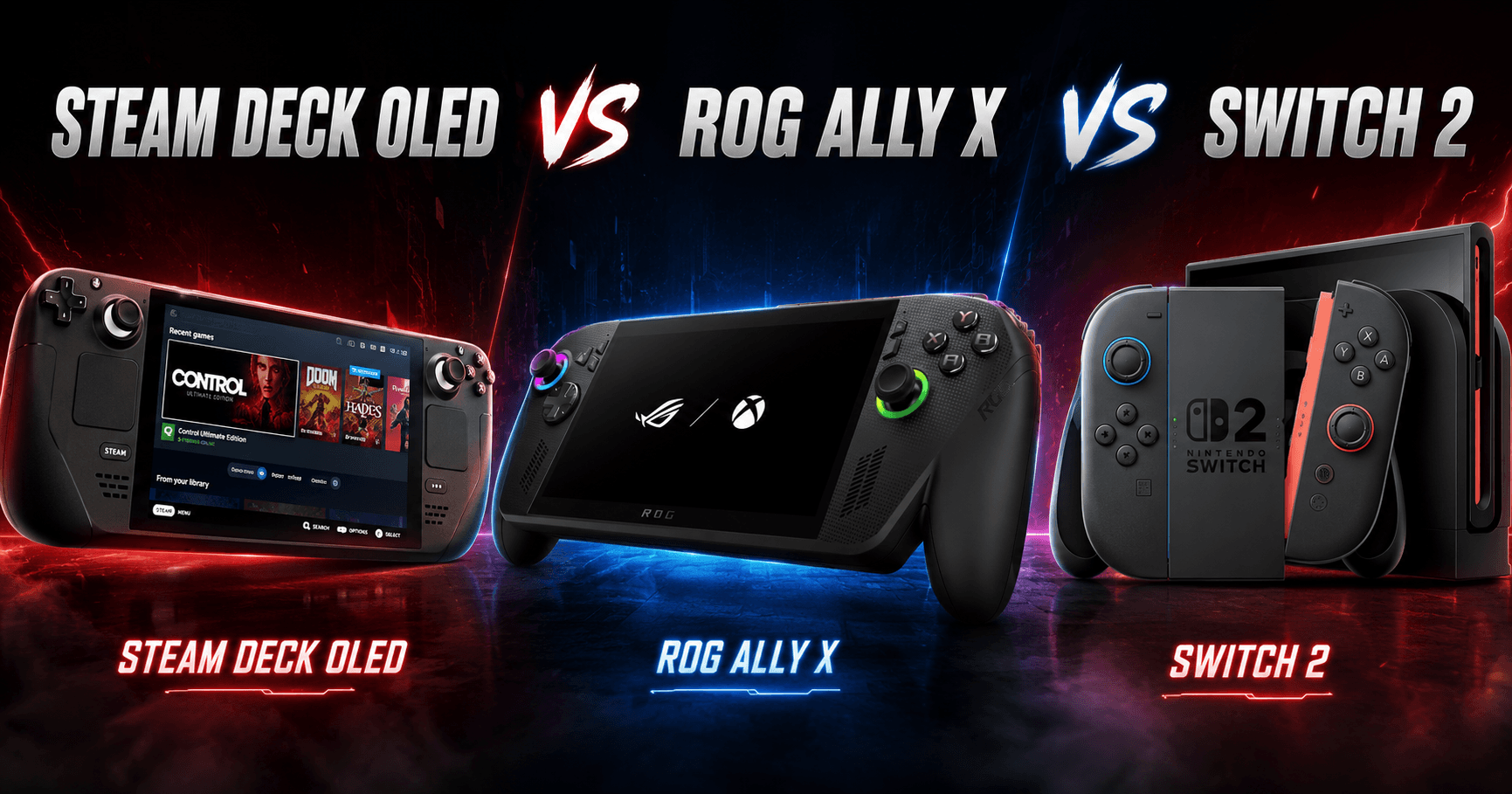 Handheld consoles
